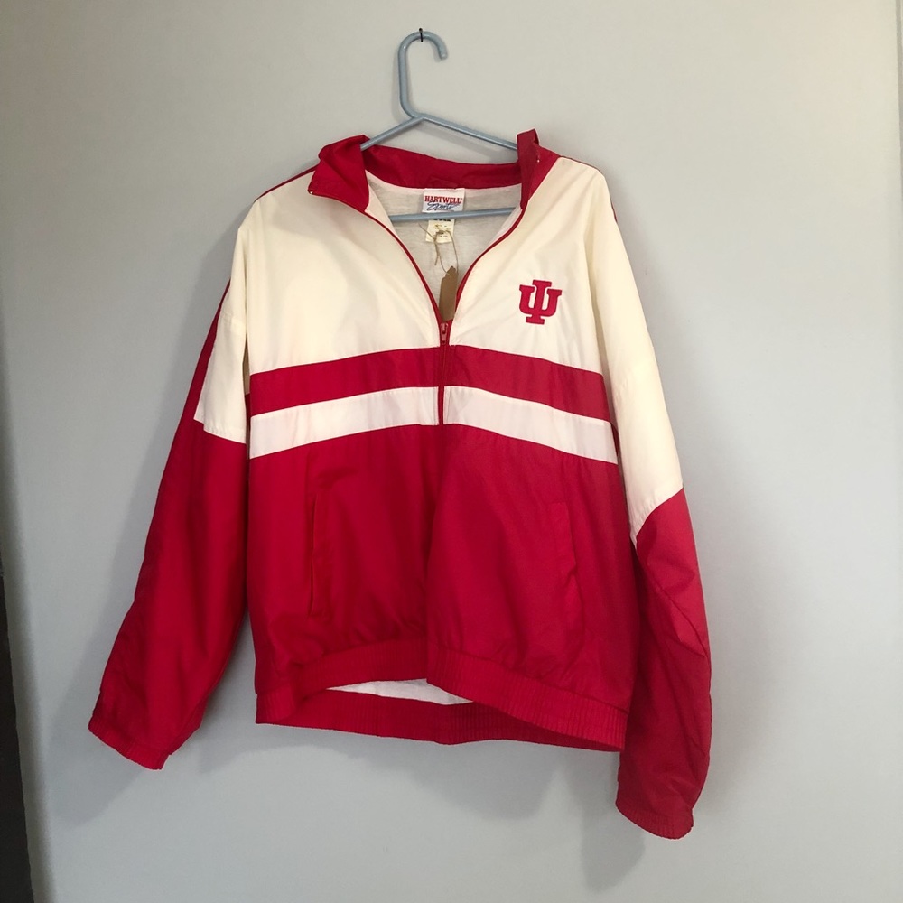 Vintage Indiana Hoosiers Zip Up Jacket